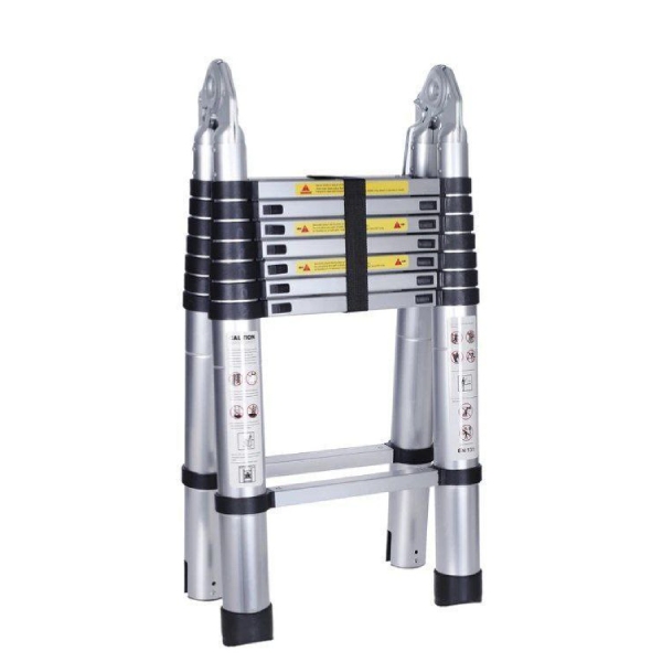 intimax-2-5m-industrial-double-telescopic-ladder-2-5m نردبان تلسکوپی اینتیمکس دوبل ٢.۵ متری مدل 2.5m