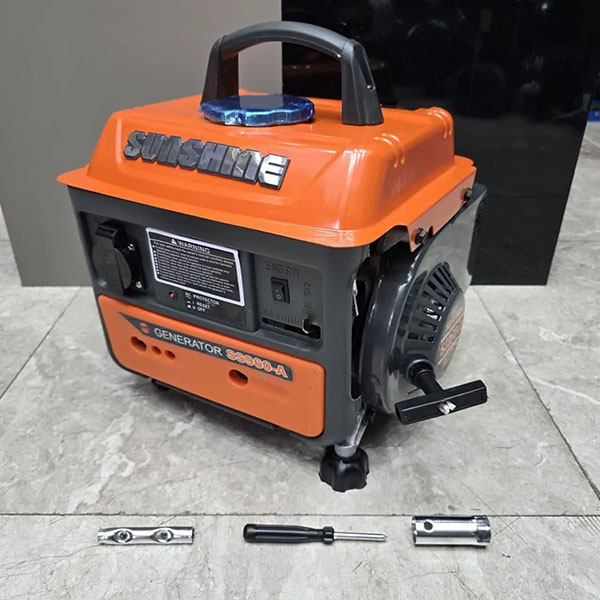 Sunshine 600W Portable Generator, Model 960 cover موتور برق ۶۰۰ وات پرتابل سان شاین مدل 960